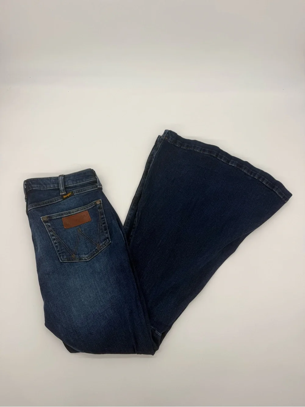 Wrangler Retro Mae Mid Rise Trouser Flare Jeans